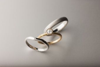 デザインが古い婚約指輪を、素敵にリメイク。＃81