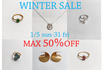 【告知】新年1/5より『WINTER SALE』開催します～♡＃354💍