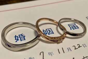 今年も㊗いい夫婦の日（11-22）ご入籍♥︎＃396