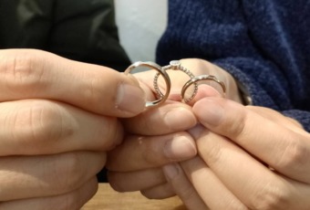 婚約指輪と結婚指輪のセット購入がオススメ♥＃412💍